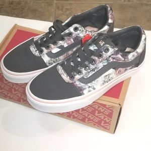 vans ward satin trainers